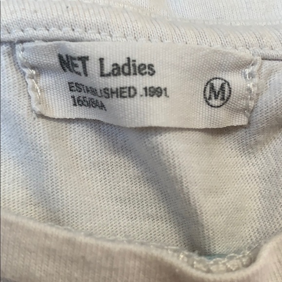 NET SLEEVE GRAPHIC TEE - Picture 3 of 5